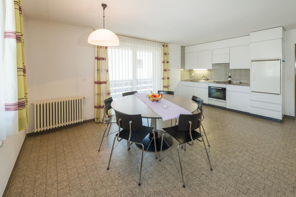 Postgebaeude Apartment Grachen Ngoại thất bức ảnh